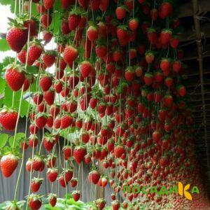 Клубника ампельная Анастасия купить по цене от 370р. в интернет-магазине «Посадика» с доставкой почтой в в Березникие и по всей России – [изображение №1].